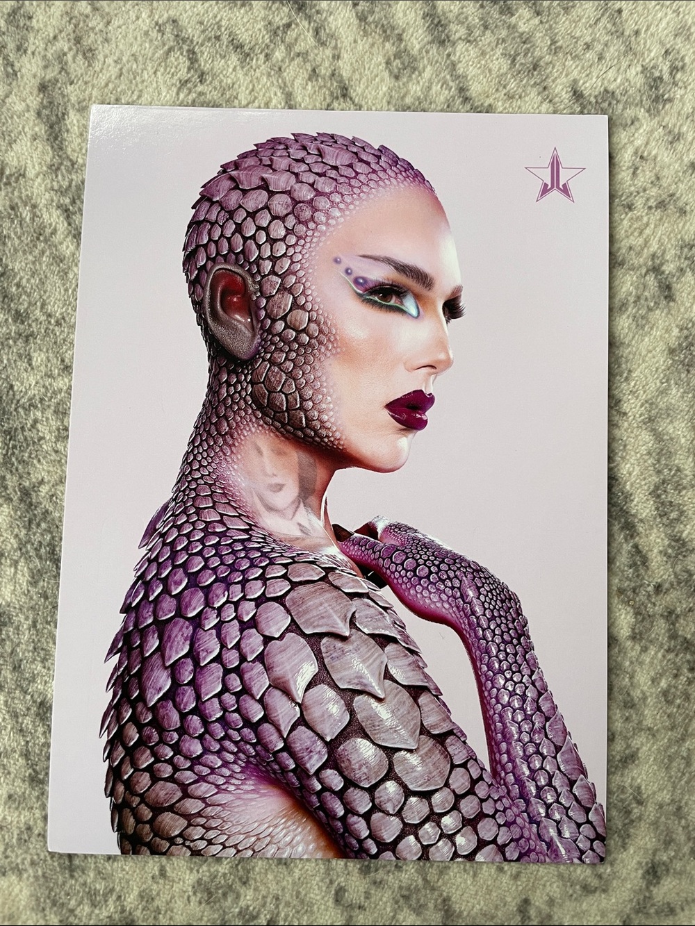 Jeffree Star Postcard